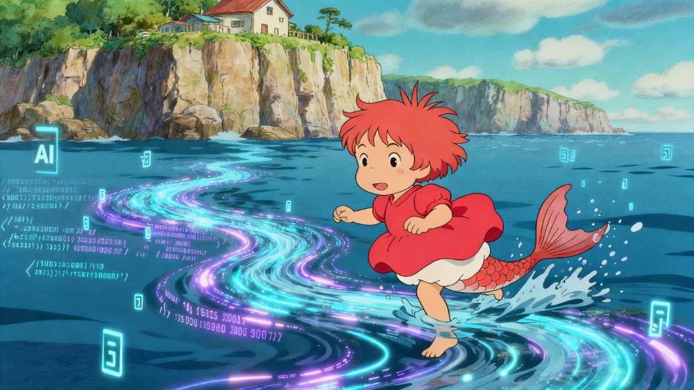 AI Art Revolution: When Algorithms Meet Ghibli's Hand-drawn Warmth